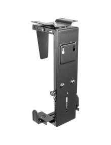 Soporte Bajo Mesa/de Pared Aisens MPC04-203 para PC/ Antirrobo/ hasta 10kg