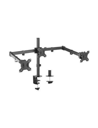 Soporte para 3 Monitores Aisens DT27TSR-061/ hasta 7kg