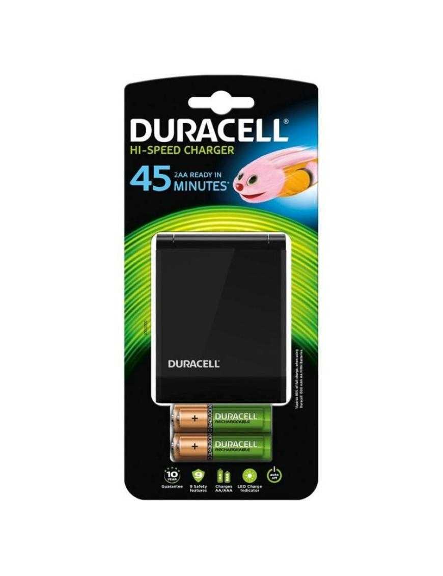 Cargador de Pilas Duracell CEF27EU-EU/ capacidad 2 pilas AA y AAA/ 2 Pilas AA y 2 AAA Incluidas