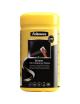 Dispensador de 100 Toallitas Fellowes 9183101 para Limpieza de Pantallas