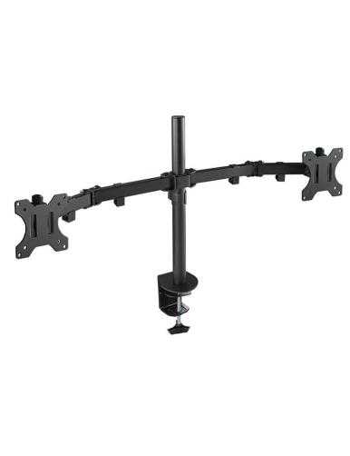 Soporte para 2 Monitores TooQ DB1232TN-B/ hasta 8kg