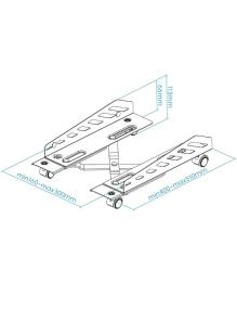 Soporte para PC TooQ UMCS0024-B/ hasta 25kg