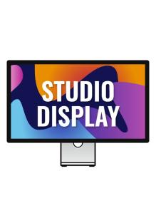 Apple Studio Display 27'/ 5K/ Cristal Estándar/ Soporte con Altura e Inclinación Ajustables