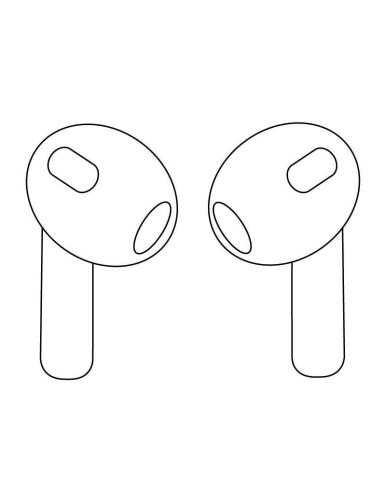 Auriculares Bluetooth Apple Airpods V3 3a Generación