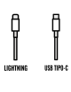 Cable Apple USB-C a Lightning/ 2m