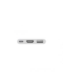 Adaptador multipuerto Apple MUF82ZM de conector USB Tipo C a HDMI/ USB 2.0