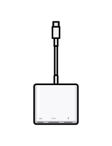 Adaptador usb-c digital Av Multiport Macbook v3 MW5M3ZM/A