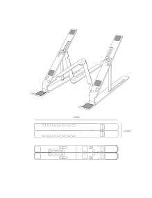 Soporte para Portátil/Tablet Aisens LPS3M-177 hasta 15'