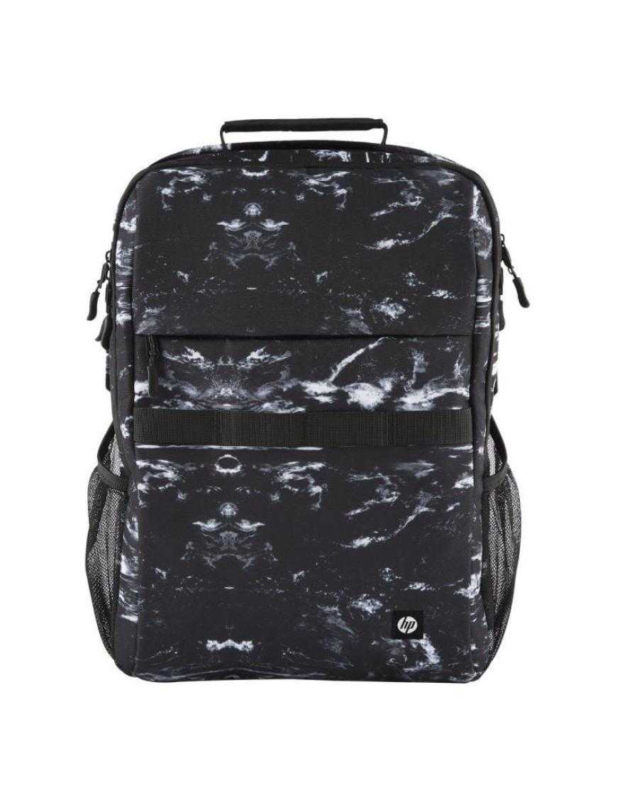 Mochila HP Campus XL 7J592AA para Portátiles hasta 16'/ Negra y Blanca