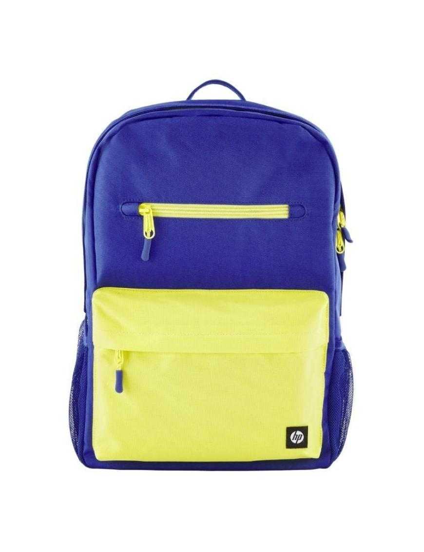 Mochila HP Campus 7J596AA para Portátiles hasta 15.6'/ Azul y Lima