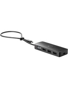 Docking USB Tipo-C HP G2 7PJ38AA/ 2xUSB/ 1xHDMI/ 1xVGA/ 1xUSB Tipo-C PD/ Negro