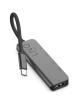 Docking USB Tipo-C Linq LQ48014/ 1xUSB Tipo-C/ 2xUSB/ 1xHDMI 4K/ 1xUSB Tipo-C PD/ Gris