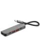 Docking USB Tipo-C Linq LQ48014/ 1xUSB Tipo-C/ 2xUSB/ 1xHDMI 4K/ 1xUSB Tipo-C PD/ Gris