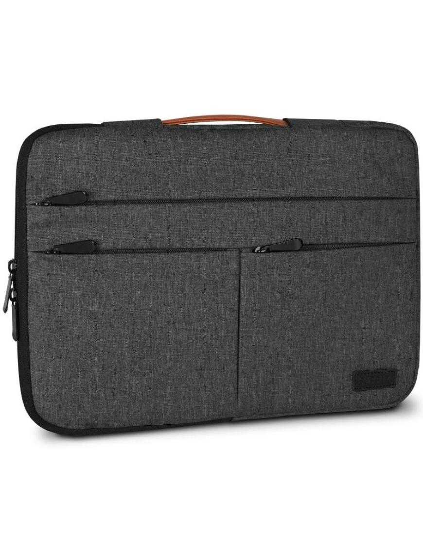 Funda Subblim Air Padding 360 Sleeve para Portátiles hasta 15.6'/ Gris Oscuro