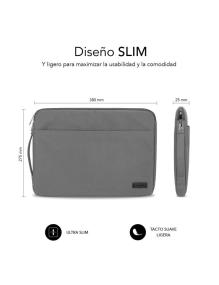 Funda Subblim Urban Laptop Sleeve para Portátiles hasta 14'/ Gris