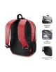 Mochila Subblim Urban Lock para Portátiles hasta 16'/ Puerto USB/ Antirrobo/ Rojo