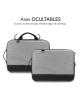 Maletín Subblim Advance Laptop Sleeve para Portátiles hasta 15.6'/ Gris