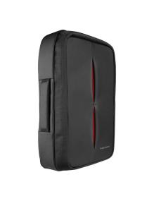 Mochila Mars Gaming MB2 para Portátil hasta 17'/ Puerto USB/ Antirrobo/ Impermeable