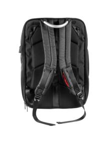 Mochila Mars Gaming MB2 para Portátil hasta 17'/ Puerto USB/ Antirrobo/ Impermeable