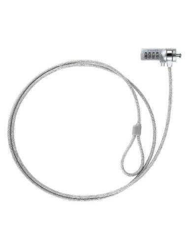 Cable de Seguridad para Portátiles TooQ TQCLKC0015/ 1.5m