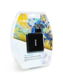 Cargador de Portátil TooQ TQLC-USBC90PD USB Tipo-C/ 90W/ Automático/ Voltaje 5-20V/ 1x USB Tipo-C