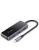 Docking USB Tipo-C Vention TFFHB/ 1xHDMI 4K/ 3xUSB/ 1xRJ45/ 1xUSB Tipo-C PD/ Gris