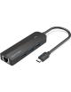 Docking USB Tipo-C Vention TGPBB/ 3xUSB/ 1xRJ45/ 1xMicro B PD/ Negro