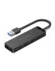 Docking USB 3.0 Vention CHVBB/ 3xUSB/ 1xMicroUSB PD/ 1xLector Tarjetas/ Negro