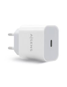 Cargador de Pared Aisens A110-0537/ 1xUSB Tipo-C/ 20W