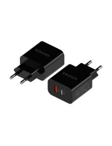 Cargador de Pared Aisens A110-0682/ 1xUSB Tipo-C/ 1x USB/ 20W