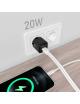 Cargador Gan de Pared Aisens ASCH-20W2P011-BK/ 1xUSB Tipo-C/ 1xUSB/ 20W