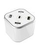 Cargador de Mesa Aisens ASCH-5PQC-W/ 1xUSB Tipo-C/ 4xUSB/ 48W