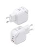 Cargador Gan de Pared Aisens ASCH-65W3P026-W/ 2xUSB Tipo-C/ 1xUSB/ 65W