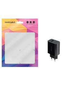 Cargador de Pared Nanocable 10.10.2004/ 1xUSB/ 2.1A/ Negro