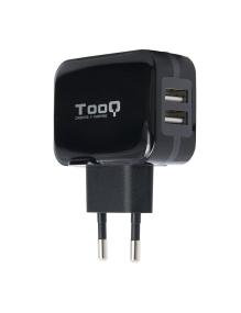 Cargador de Pared TooQ TQWC-1S02/ 2xUSB/ 17W