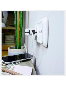 Cargador de Pared TooQ TQWC-1S02WT/ 2xUSB/ 17W