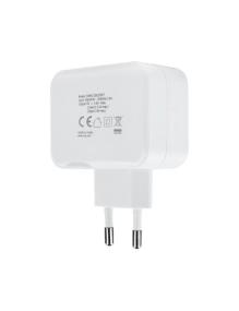 Cargador de Pared TooQ TQWC-2SC02WT/ 1xUSB Tipo-C/ 1x USB/ 27W