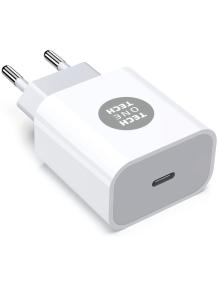 Cargador de Pared Tech One Tech TEC2260/ 1xUSB Tipo-C/ 20W