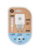 Cargador de Pared Tech One Tech TEC2262/ 1xUSB Tipo-C + Cable Lightning/ 3A/ Blanco