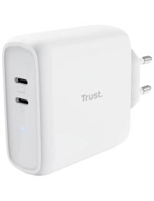 Cargador de Pared Trust Maxo 65W 2P/ 2xUSB Tipo-C/ 65W