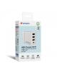 Cargador de Pared Verbatim CHR-30EU2/ 1xUSB Tipo-C/ 3xUSB/ 30W