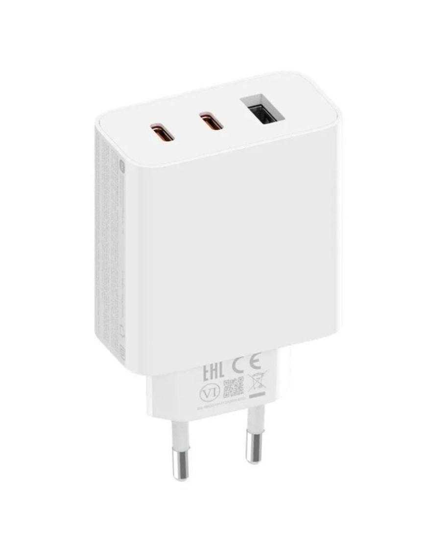 Cargador de Pared Xiaomi 67W Gan Charger 2C1A 2xUSB Tipo-C/ 1xUSB/ 67W