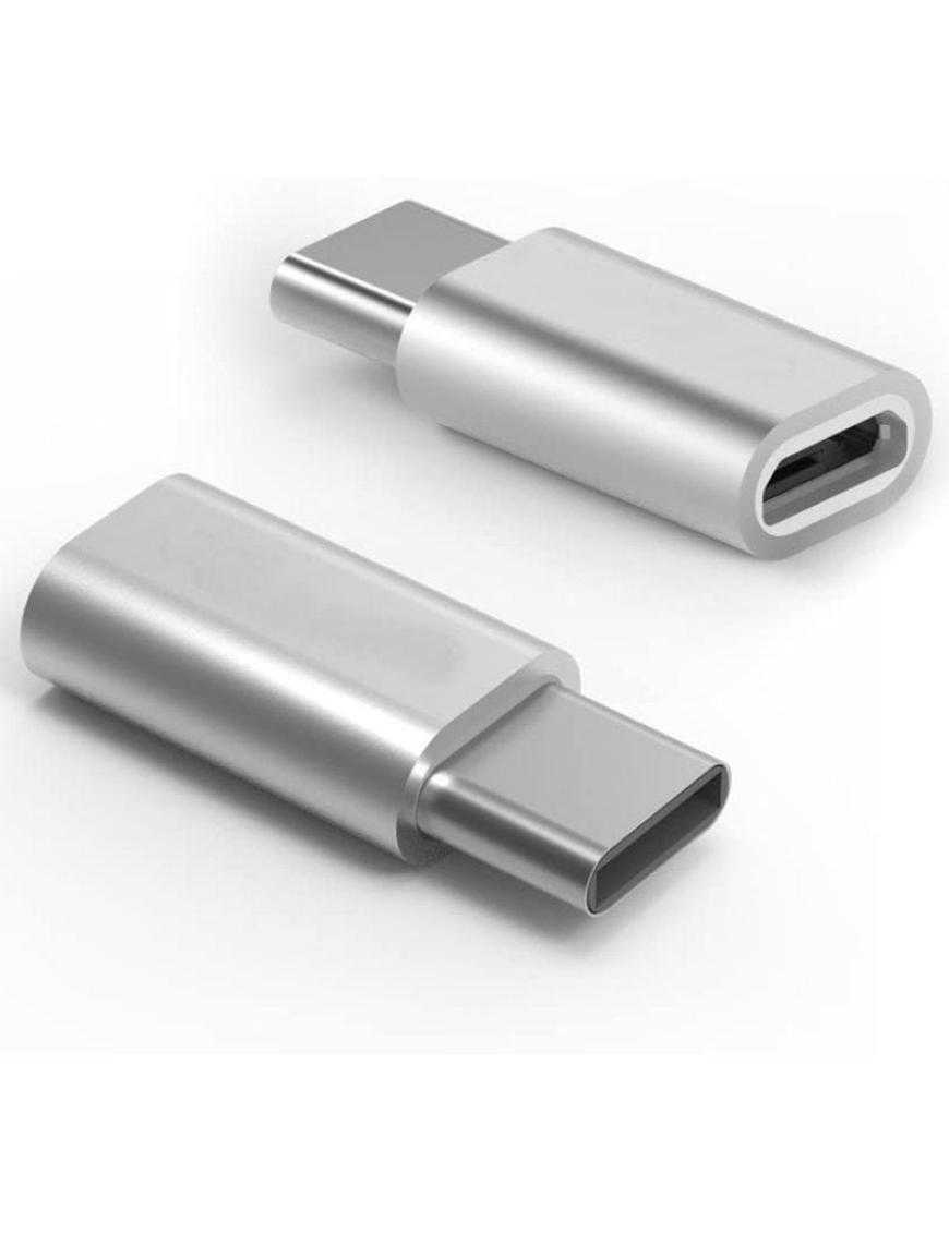 Adaptador Micro USB 3GO A201 Micro USB Hembra - USB Tipo-C Macho