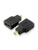 Adaptador 3GO AMHDMI/ HDMI Hembra - Micro HDMI Macho