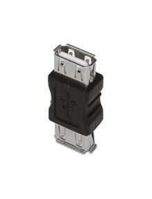 Adaptador USB 2.0 Aisens A103-0037/ USB Hembra - USB Hembra