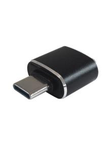 Adaptador USB 3.0 Tipo-C Aisens A108-0369/ USB Tipo-C Macho - USB Hembra