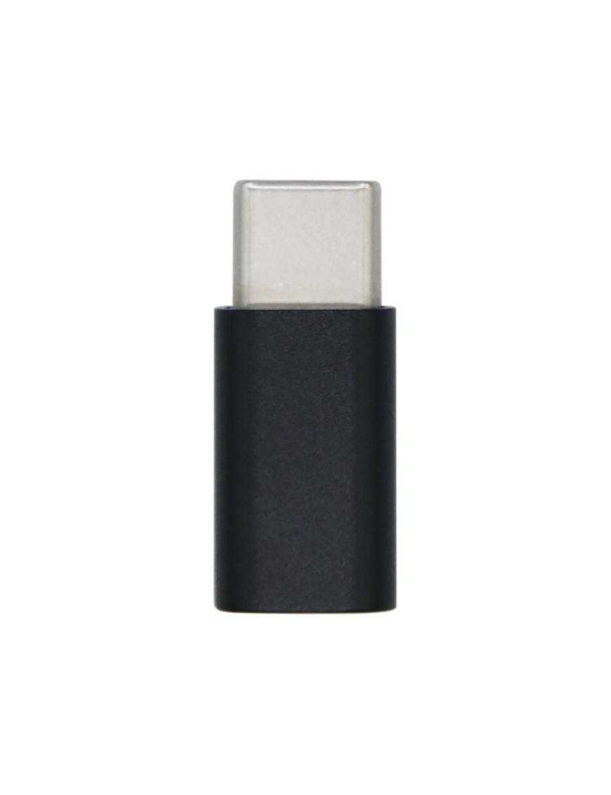 Adaptador USB 2.0 Tipo-C Aisens A108-0414/ USB Tipo-C Macho - Micro USB Hembra