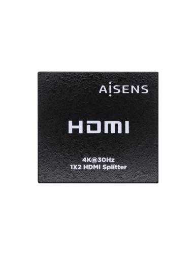 Duplicador HDMI Aisens A123-0506/ 2x HDMI Hembra/ HDMI Macho - USB Hembra