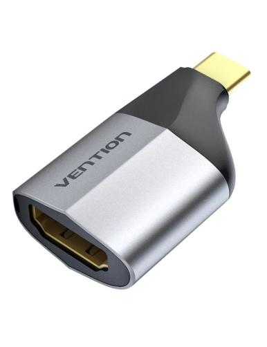 Adaptador USB Tipo-C Vention TCDH0/ USB Tipo-C Macho - HDMI Hembra