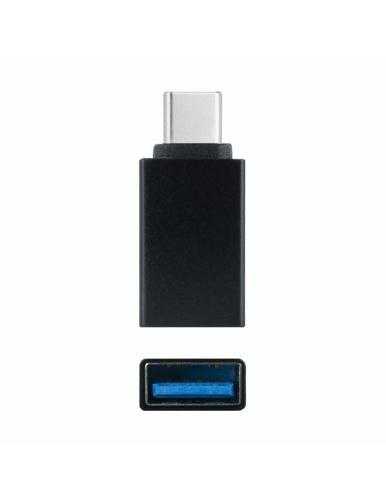 Adaptador USB 3.1 Nanocable 10.02.0010/ USB Hembra - USB Tipo-C Macho